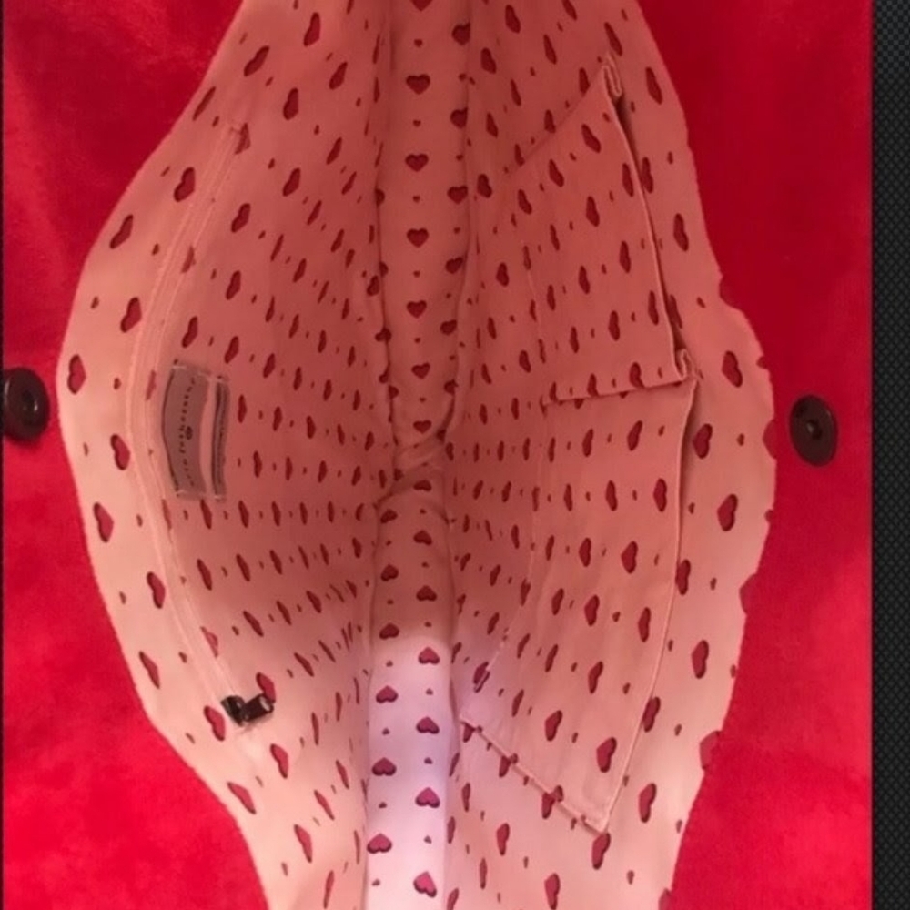 Rare Erin Fetherston X Target RED Heart Tote Bag X Target 20th Anniversary - Picture 4 of 7